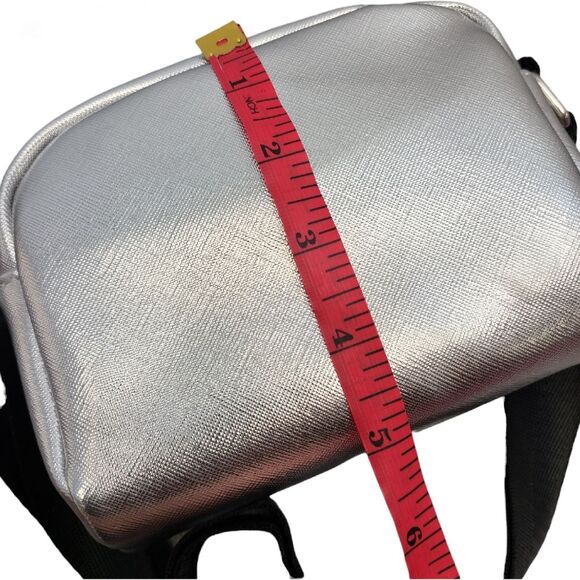 Silver Cybercore Mini Crossbody Bag - Picture 8 of 12